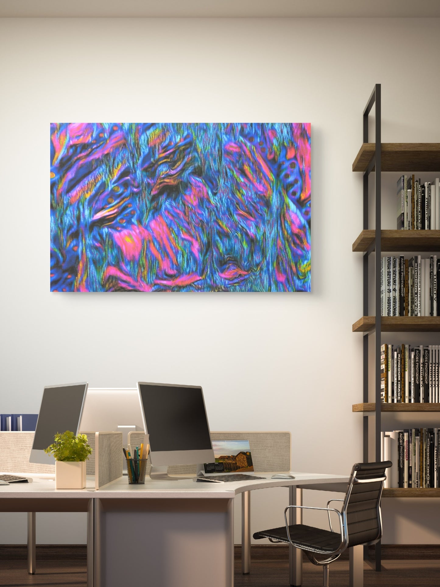 Fine Art Print On Canvas,Brighten Your Home,Office Or Gift A Friend