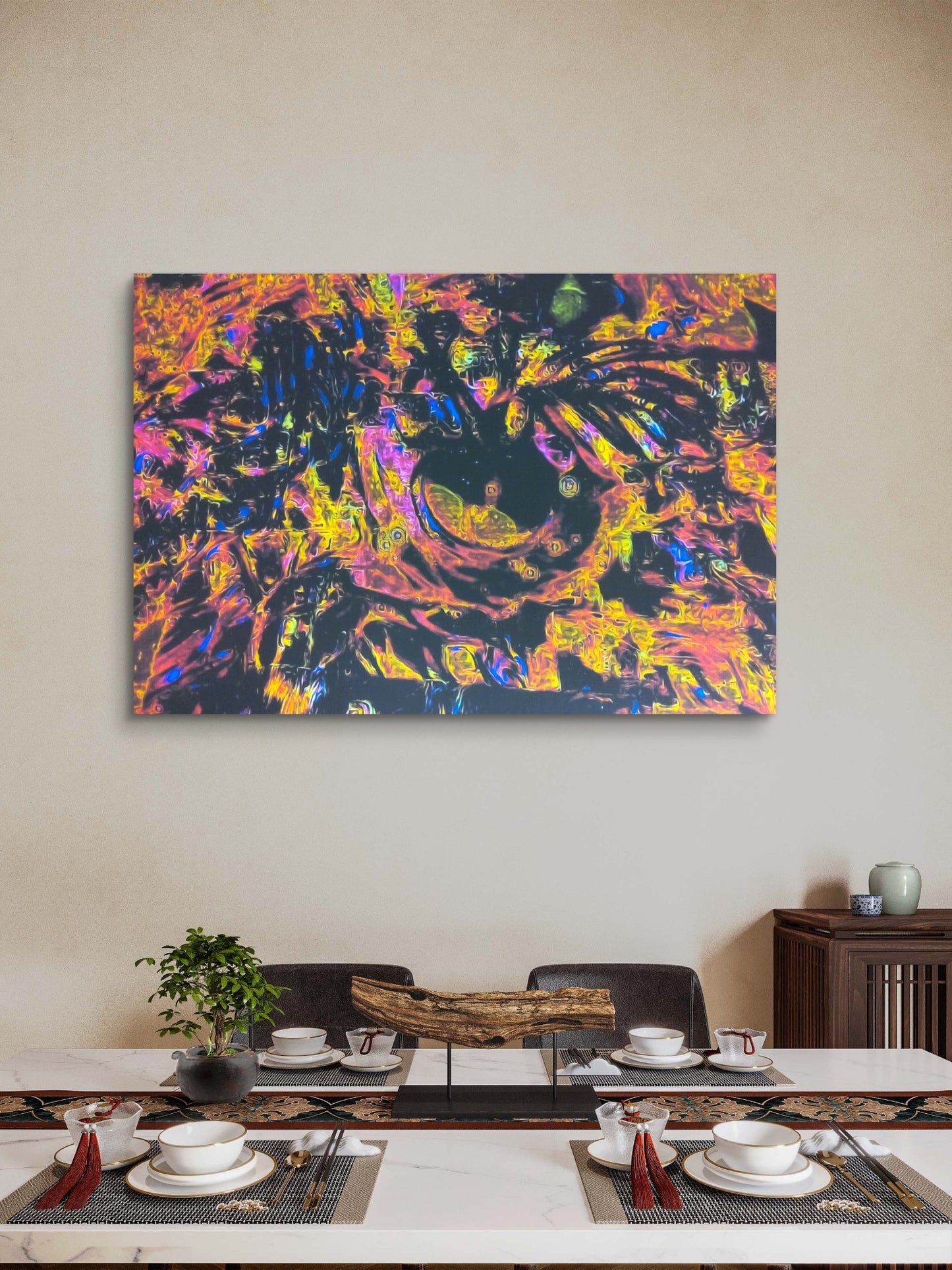 Fine Art Print On Canvas,Brighten Your Home,Office Or Gift A Friend