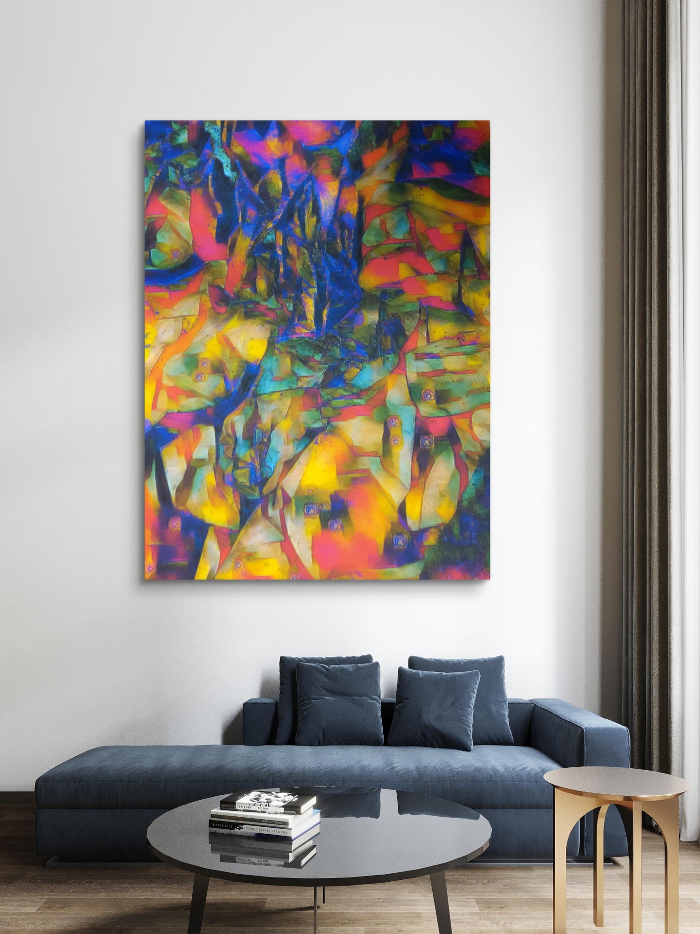 Fine Art Print On Canvas,Brighten Your Home,Office Or Gift A Friend