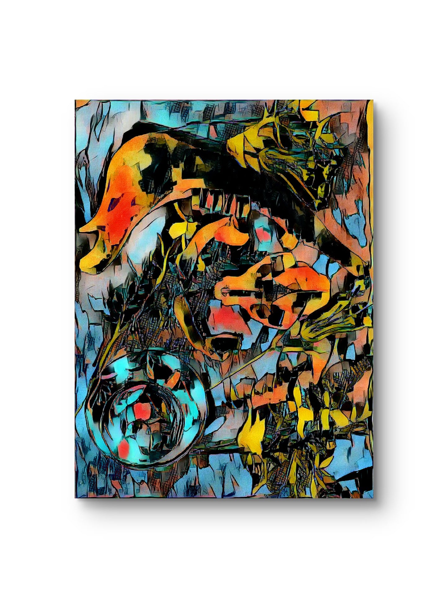 Fine Art Print On Canvas,Brighten Your Home,Office Or Gift A Friend