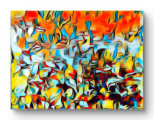 Limited Edition Original Fine Art Print on Canvas  COA                         signed by      Artist Luckini
