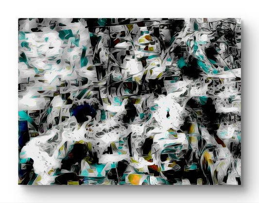 “Fractured Calm” – Fine Art Canvas Print (30” x 40”)